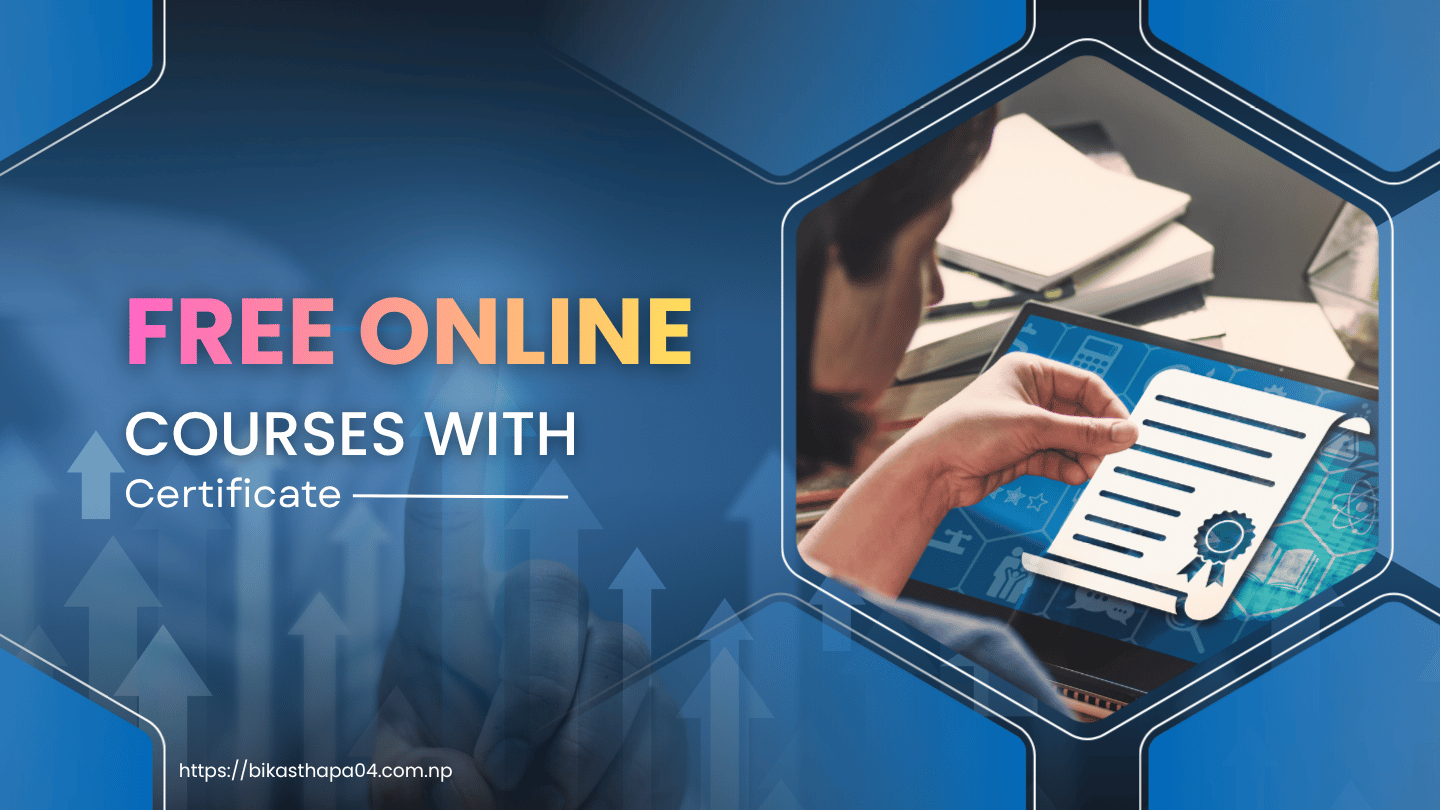 Free Online Courses with Certificates