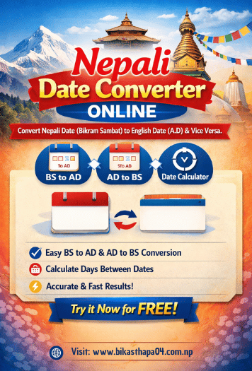 nepali date converter to english