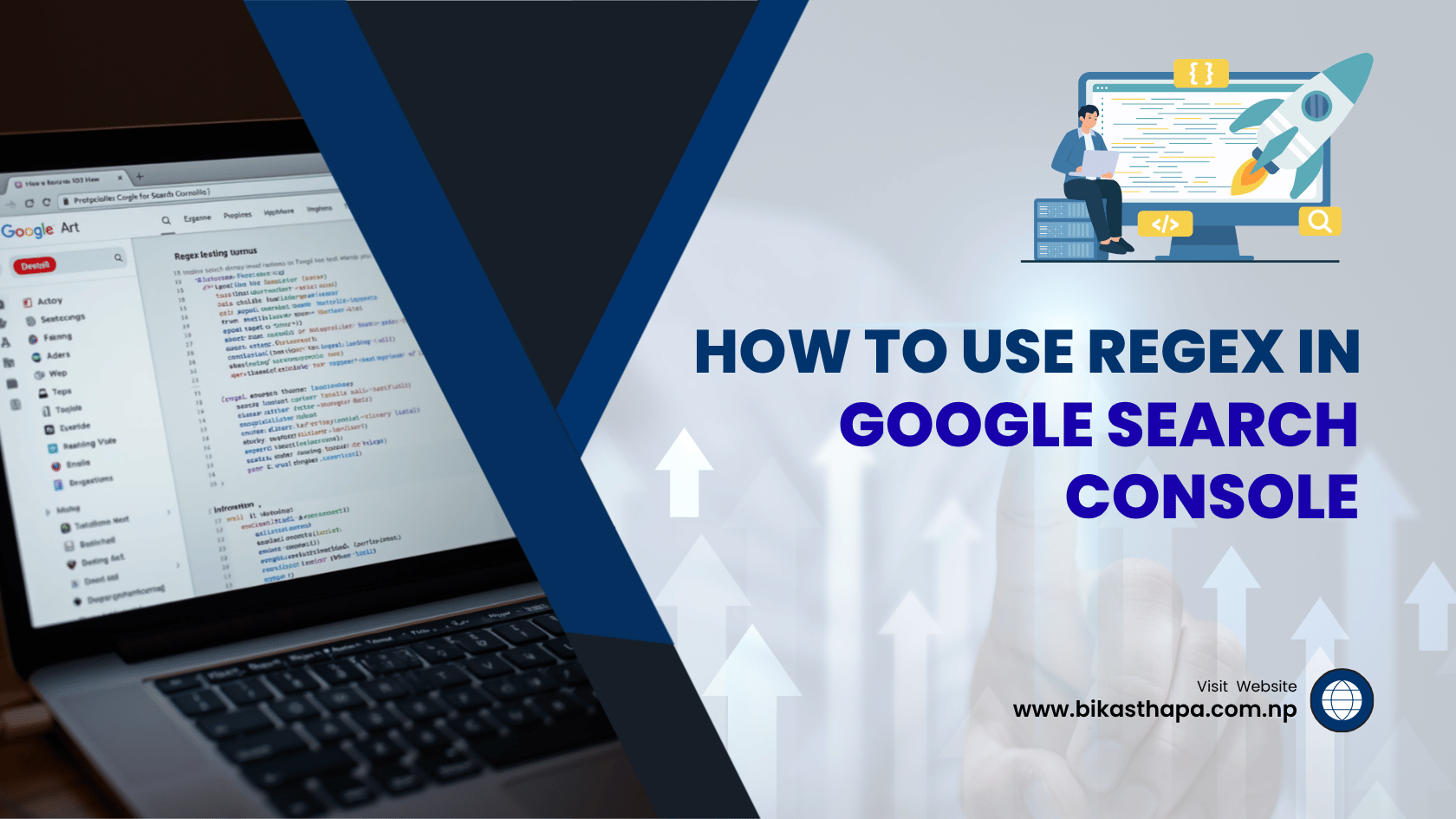 how to use regex in google search console